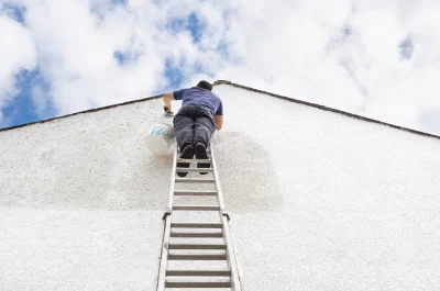 Peinture extérieure au Tertre-Saint-Denis — façades et ravalement